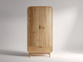 Armoire - Bois - 95 x 50 x 180 cm - Bois naturel - Style scandinave